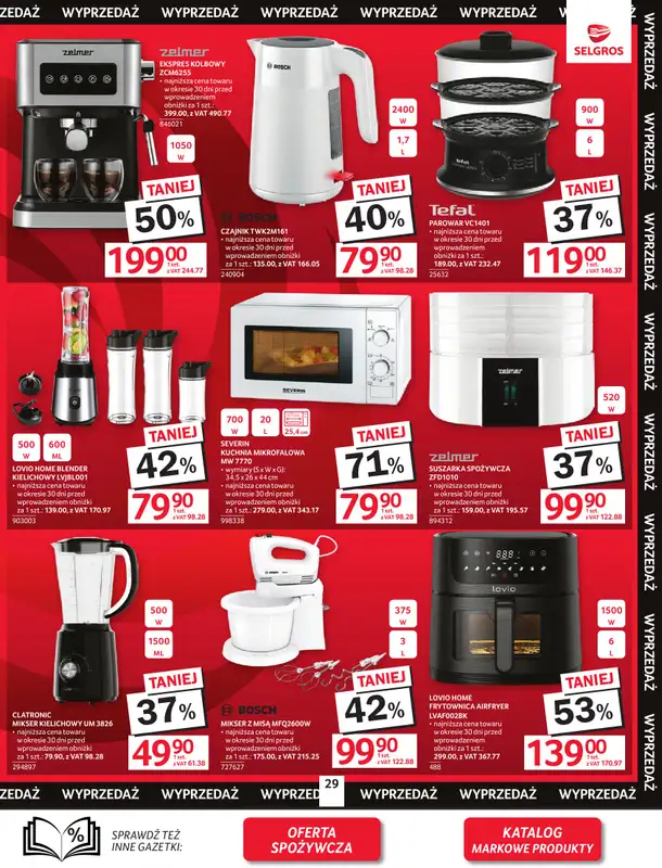 Selgros - gazetka promocyjna Oferta przemysłowa od czwartku 22.01 do środy 04.02 - strona 31