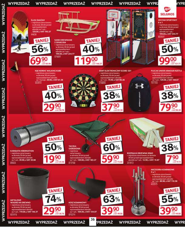 Selgros - gazetka promocyjna Oferta przemysłowa od czwartku 22.01 do środy 04.02 - strona 38