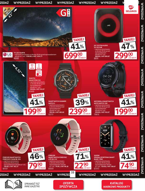 Selgros - gazetka promocyjna Oferta przemysłowa od czwartku 22.01 do środy 04.02 - strona 35