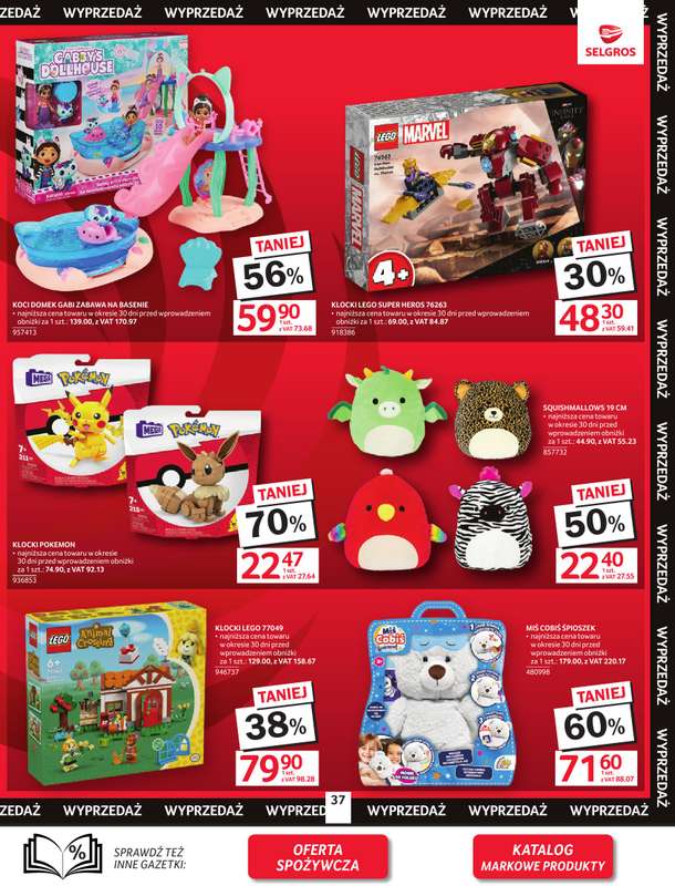 Selgros - gazetka promocyjna Oferta przemysłowa od czwartku 22.01 do środy 04.02 - strona 39