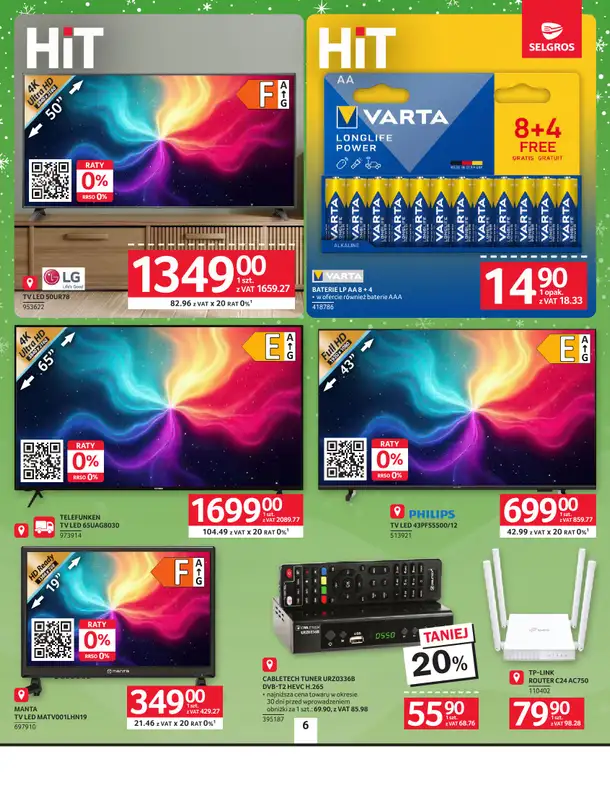 Selgros - gazetka promocyjna Oferta przemysłowa od czwartku 22.01 do środy 04.02 - strona 8