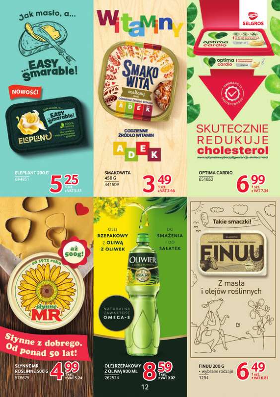 Selgros - gazetka promocyjna Katalog Markowe Produkty od czwartku 22.01 do środy 04.02 - strona 12