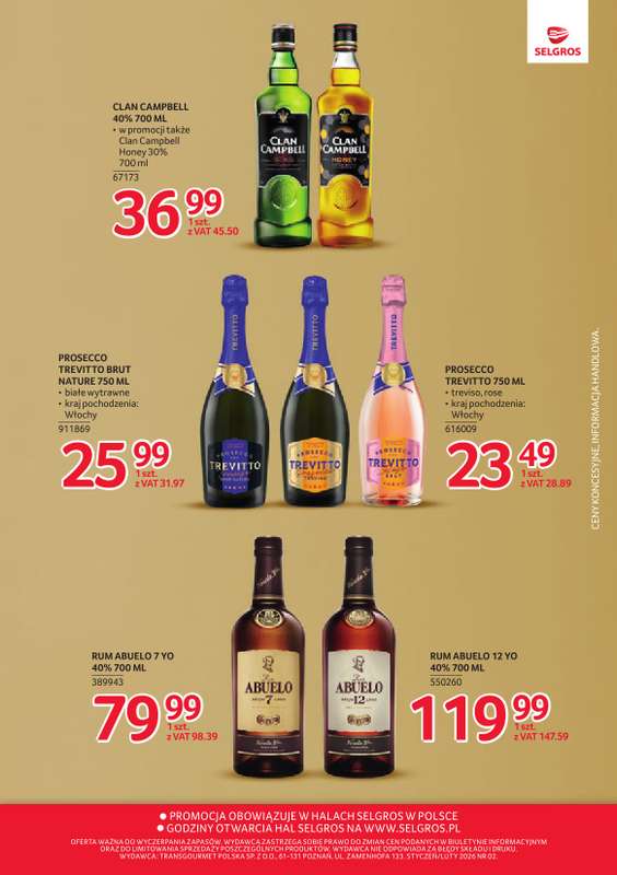Selgros - gazetka promocyjna Katalog Markowe Produkty od czwartku 22.01 do środy 04.02 - strona 15