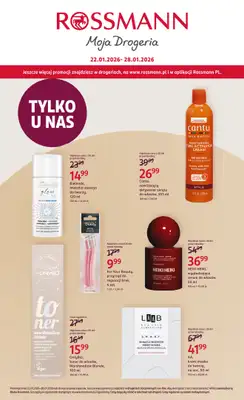 Rossmann - gazetka promocyjna Gazetka od czwartku 22.01 do środy 28.01