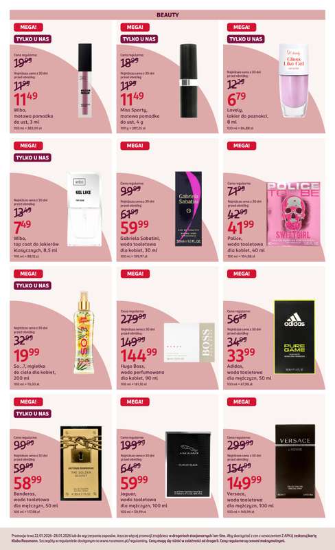 Rossmann - gazetka promocyjna Gazetka od czwartku 22.01 do środy 28.01 - strona 7