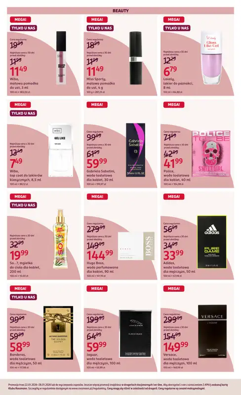 Rossmann - gazetka promocyjna Gazetka od czwartku 22.01 do środy 28.01 - strona 7