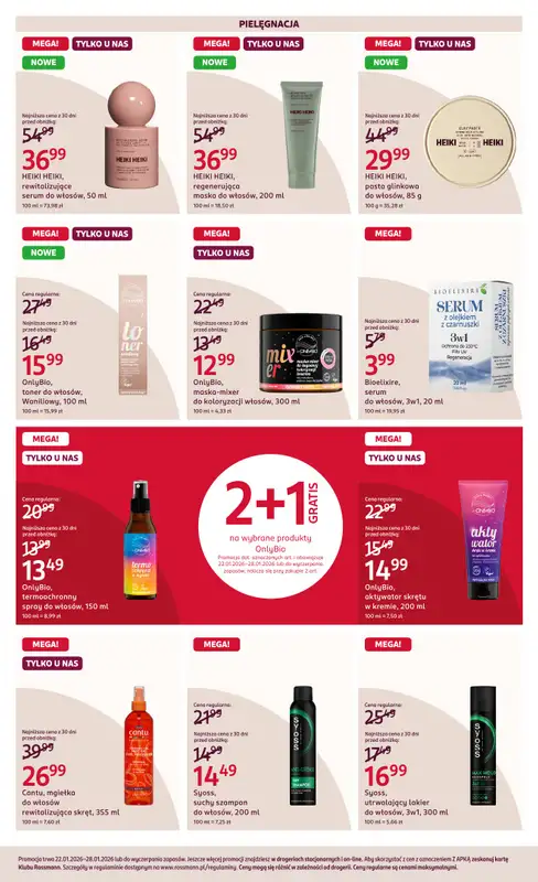 Rossmann - gazetka promocyjna Gazetka od czwartku 22.01 do środy 28.01 - strona 14