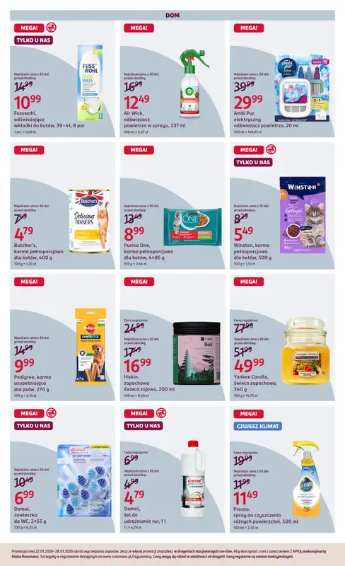 Rossmann - gazetka promocyjna Gazetka od czwartku 22.01 do środy 28.01 - strona 4