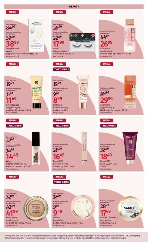 Rossmann - gazetka promocyjna Gazetka od czwartku 22.01 do środy 28.01 - strona 5