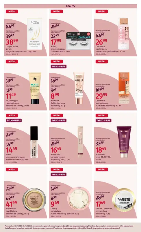 Rossmann - gazetka promocyjna Gazetka od czwartku 22.01 do środy 28.01 - strona 5
