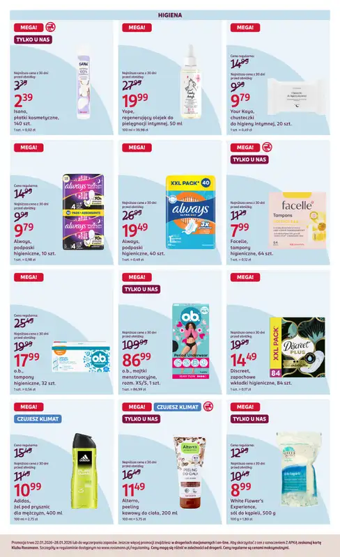 Rossmann - gazetka promocyjna Gazetka od czwartku 22.01 do środy 28.01 - strona 8