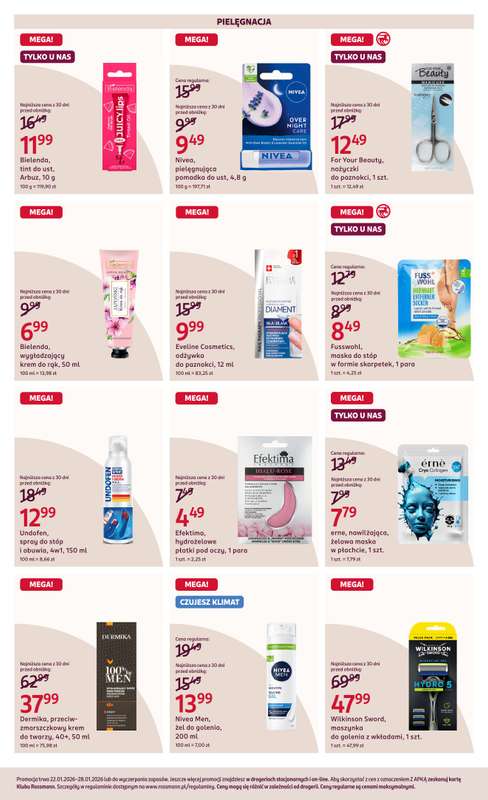 Rossmann - gazetka promocyjna Gazetka od czwartku 22.01 do środy 28.01 - strona 12
