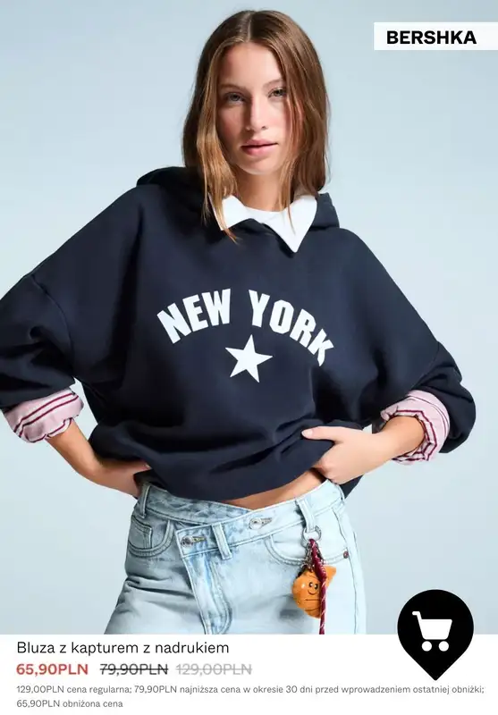 Bershka - gazetka promocyjna Dzianina & bluzy damksie - PROMOCJE od poniedziałku 19.01  - strona 6