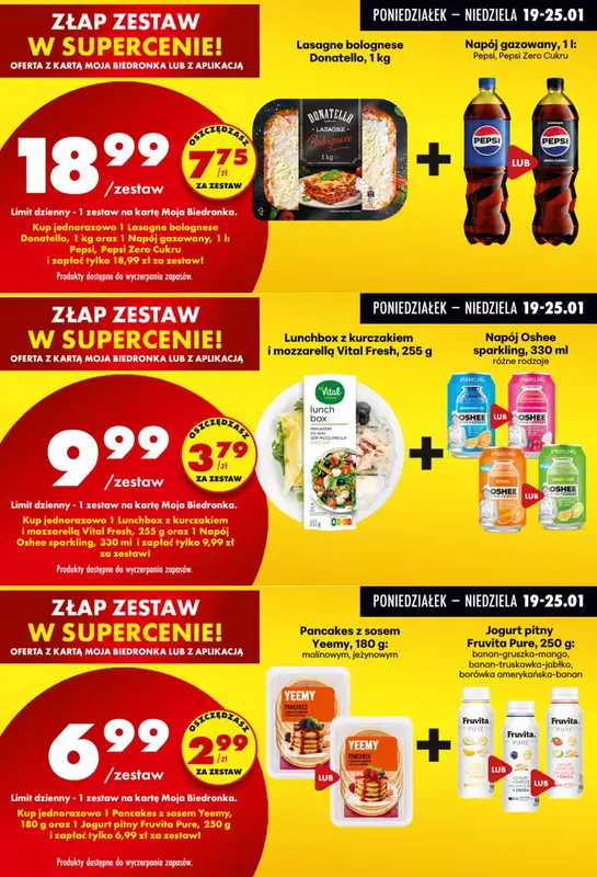 Biedronka - gazetka promocyjna Biedronkowe oszczędności od poniedziałku 19.01 do środy 21.01 - strona 10