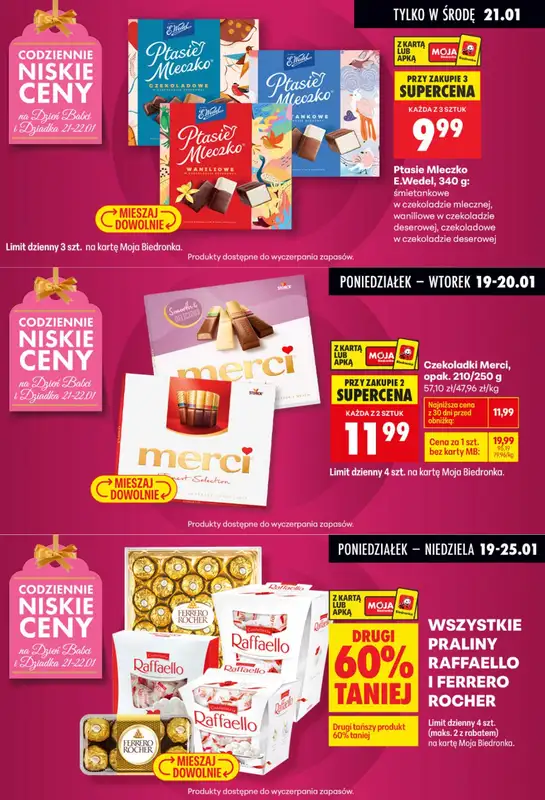 Biedronka - gazetka promocyjna Biedronkowe oszczędności   - strona 3