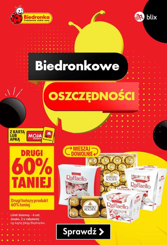 Biedronka - gazetka promocyjna Biedronkowe oszczędności od poniedziałku 19.01 do środy 21.01