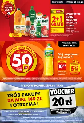 Biedronka - gazetka promocyjna Biedronkowe oszczędności od poniedziałku 19.01 do środy 21.01 - strona 9