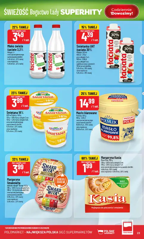 POLOmarket - gazetka promocyjna Gazetka od środy 21.01 do wtorku 27.01 - strona 23