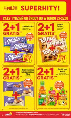 POLOmarket - gazetka promocyjna Gazetka od środy 21.01 do wtorku 27.01 - strona 4