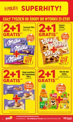 POLOmarket - gazetka promocyjna Gazetka od środy 21.01 do wtorku 27.01 - strona 4