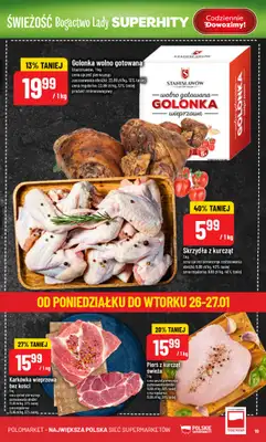 POLOmarket - gazetka promocyjna Gazetka od środy 21.01 do wtorku 27.01 - strona 19