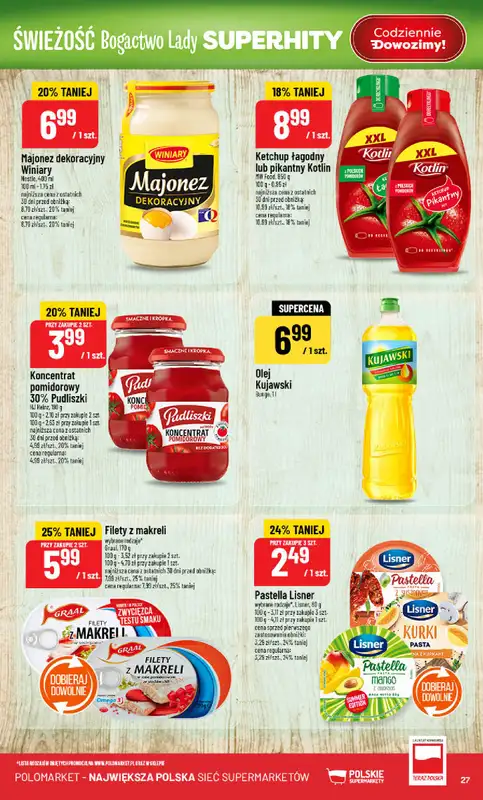 POLOmarket - gazetka promocyjna Gazetka od środy 21.01 do wtorku 27.01 - strona 27