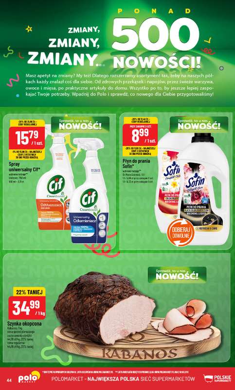 POLOmarket - gazetka promocyjna Gazetka od środy 21.01 do wtorku 27.01 - strona 44