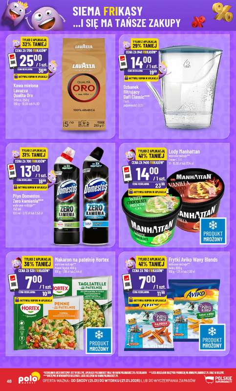 POLOmarket - gazetka promocyjna Gazetka od środy 21.01 do wtorku 27.01 - strona 48
