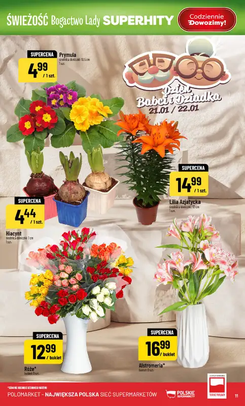 POLOmarket - gazetka promocyjna Gazetka od środy 21.01 do wtorku 27.01 - strona 11