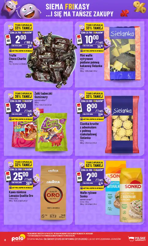 POLOmarket - gazetka promocyjna Frikasowy Katalog od środy 21.01 do wtorku 27.01 - strona 8