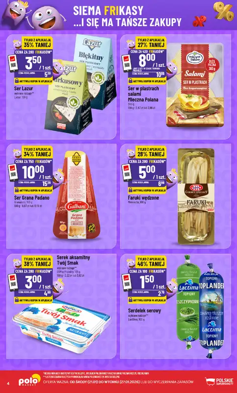 POLOmarket - gazetka promocyjna Frikasowy Katalog od środy 21.01 do wtorku 27.01 - strona 4