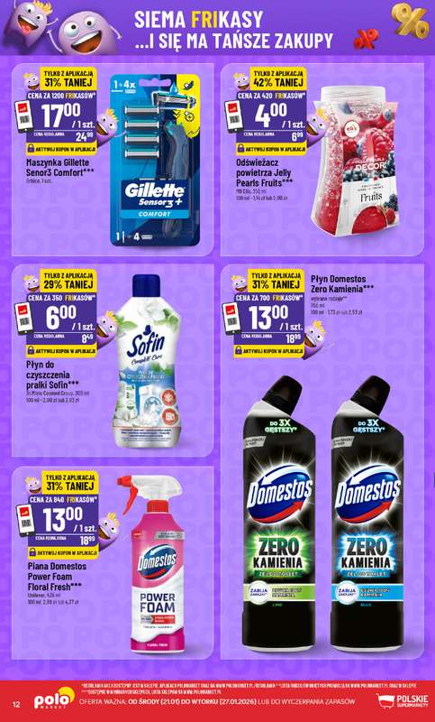 POLOmarket - gazetka promocyjna Frikasowy Katalog od środy 21.01 do wtorku 27.01 - strona 12