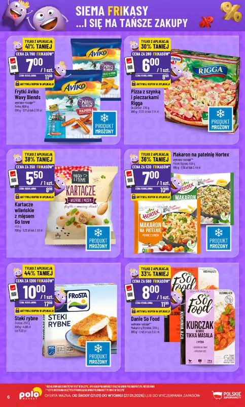 POLOmarket - gazetka promocyjna Frikasowy Katalog od środy 21.01 do wtorku 27.01 - strona 6