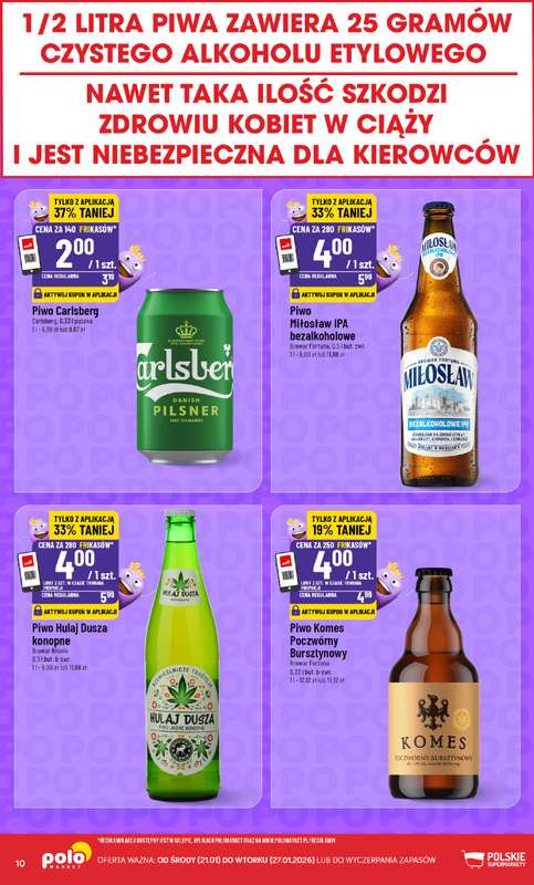 POLOmarket - gazetka promocyjna Frikasowy Katalog od środy 21.01 do wtorku 27.01 - strona 10