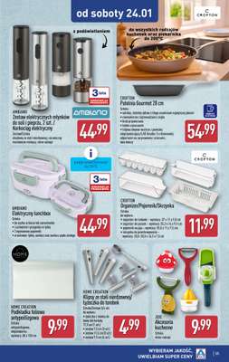 Aldi - gazetka promocyjna Pełny katalog! od poniedziałku 19.01 do niedzieli 25.01 - strona 35