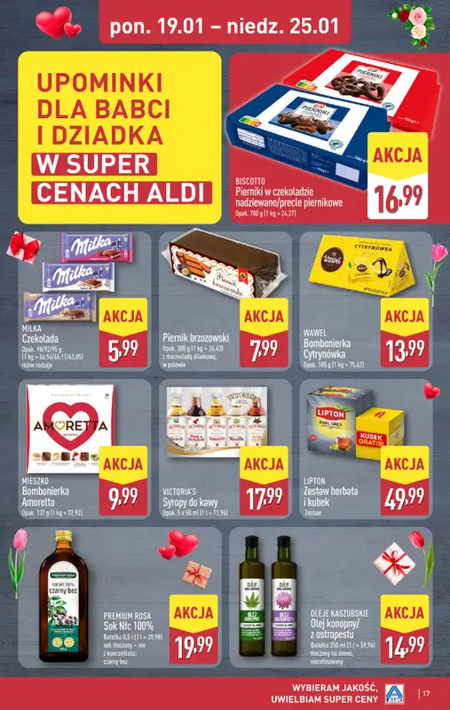 Aldi - gazetka promocyjna Pełny katalog! od poniedziałku 19.01 do niedzieli 25.01 - strona 17