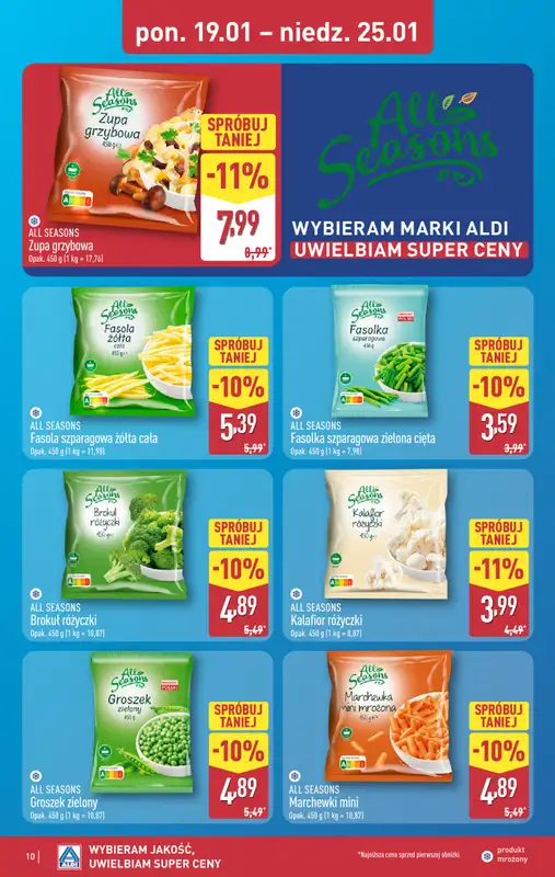 Aldi - gazetka promocyjna Pełny katalog! od poniedziałku 19.01 do niedzieli 25.01 - strona 10