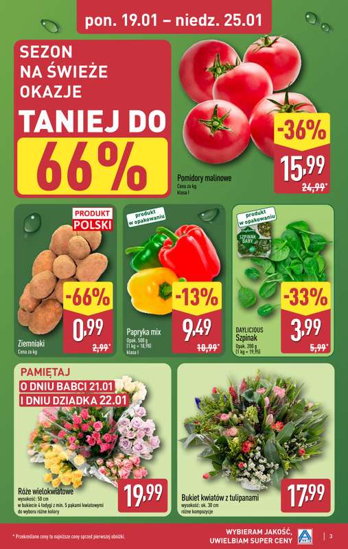 Aldi - gazetka promocyjna Pełny katalog! od poniedziałku 19.01 do niedzieli 25.01 - strona 3