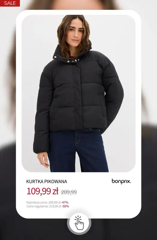 bonprix - gazetka promocyjna NOWOŚCI NA WYPRZEDAŻY od poniedziałku 19.01 do niedzieli 25.01 - strona 8