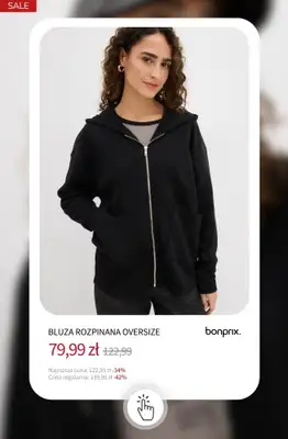 bonprix - gazetka promocyjna NOWOŚCI NA WYPRZEDAŻY od poniedziałku 19.01 do niedzieli 25.01 - strona 12