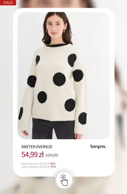 bonprix - gazetka promocyjna NOWOŚCI NA WYPRZEDAŻY od poniedziałku 19.01 do niedzieli 25.01 - strona 7