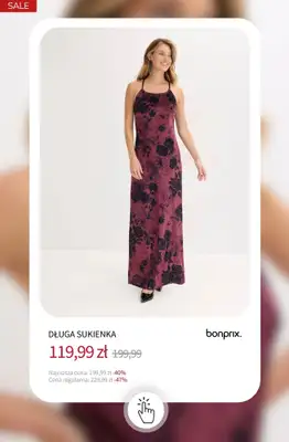 bonprix - gazetka promocyjna NOWOŚCI NA WYPRZEDAŻY od poniedziałku 19.01 do niedzieli 25.01 - strona 16