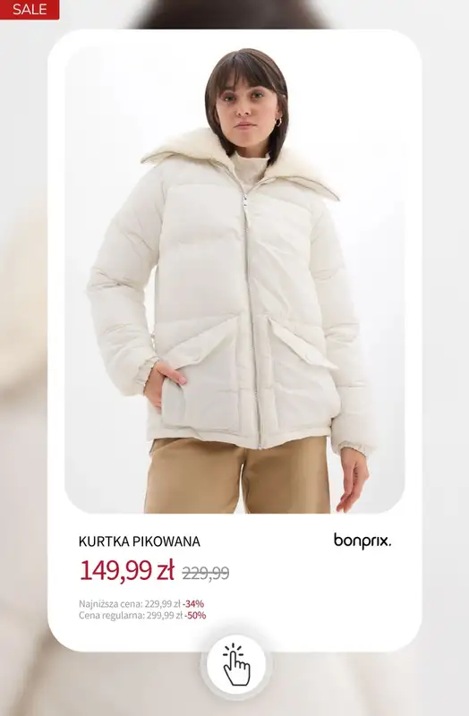 bonprix - gazetka promocyjna NOWOŚCI NA WYPRZEDAŻY od poniedziałku 19.01 do niedzieli 25.01 - strona 10