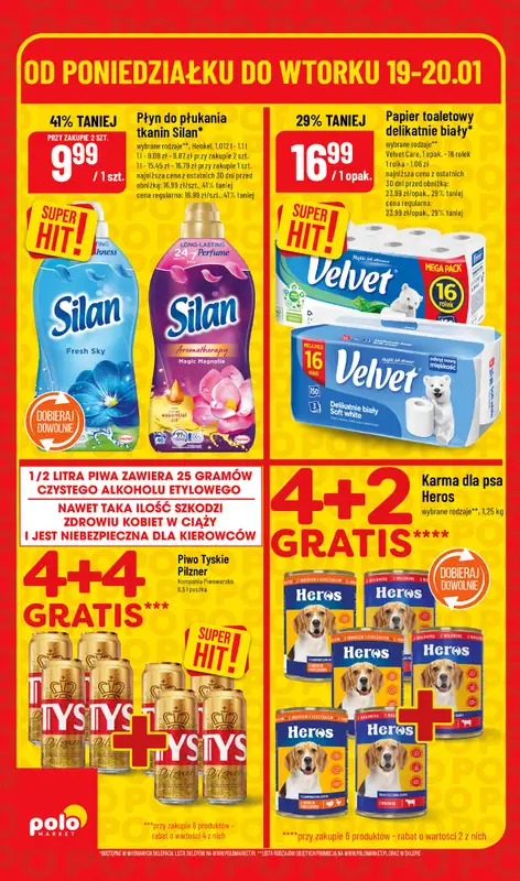 POLOmarket - gazetka promocyjna Super hity od poniedziałku 19.01 do wtorku 20.01 - strona 6