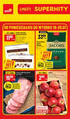 POLOmarket - gazetka promocyjna Super hity od poniedziałku 19.01 do wtorku 20.01