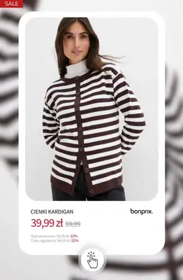 bonprix - gazetka promocyjna 10% rabatu + darmowa dostawa z KODEM! od poniedziałku 19.01 do środy 21.01 - strona 7