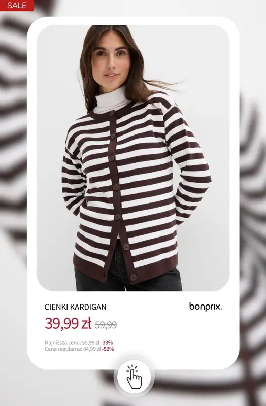 bonprix - gazetka promocyjna 10% rabatu + darmowa dostawa z KODEM! od poniedziałku 19.01 do środy 21.01 - strona 7