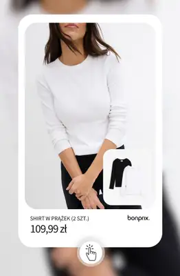 bonprix - gazetka promocyjna 10% rabatu + darmowa dostawa z KODEM! od poniedziałku 19.01 do środy 21.01 - strona 9