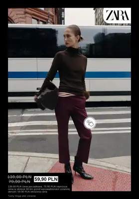 Zara - gazetka promocyjna Wyprzedaż do 59,90 PLN od poniedziałku 19.01  - strona 5