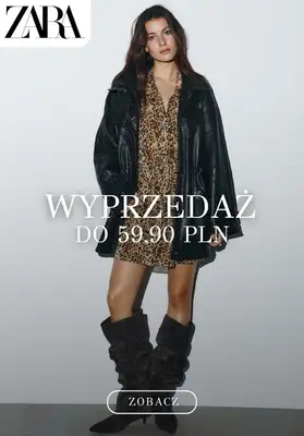 Zara - gazetka promocyjna Wyprzedaż do 59,90 PLN od poniedziałku 19.01 